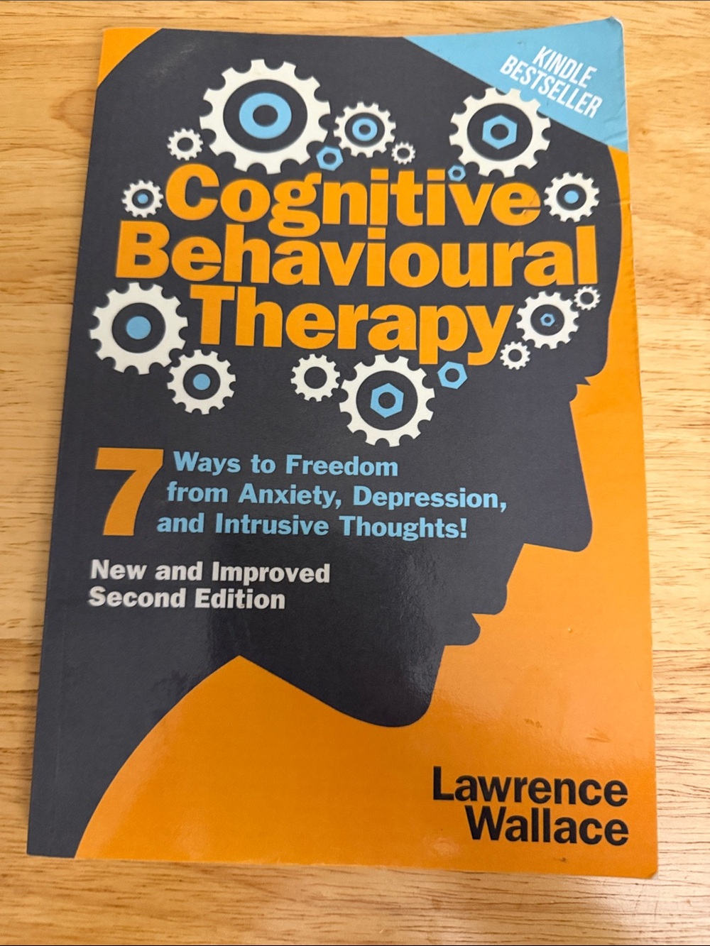 Cognitive Behavioural Therapy Book - Orange/Black